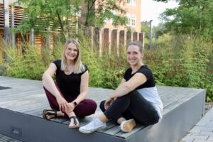 Rebecca Pohl und Joana Drießen